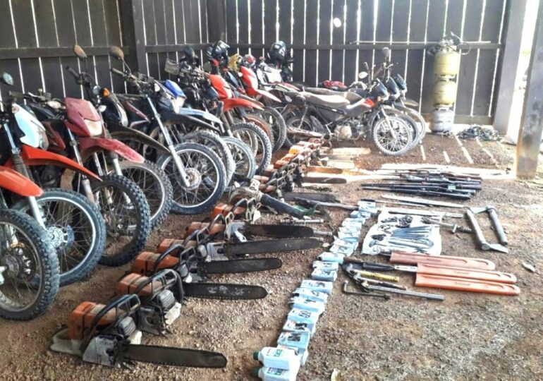 PF revela que ruralistas contrataram motoqueiros armados  para atear fogo no Pará ao longo da BR-163