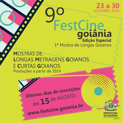 Termina nesta quinta-feira em Goiânia as inscrições para o 9º FestCine