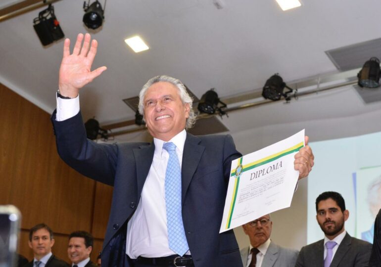 Caiado: “Passo a ser o governador de todos os goianos e de todas as pessoas que vivem em Goiás”