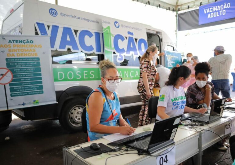 Van de vacinação  visita cinco regiões de Goiânia de 2ª a 6ª feira