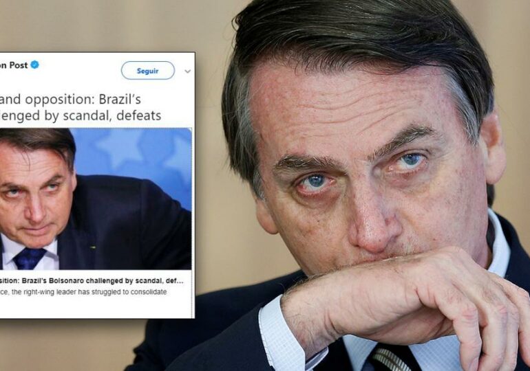 Washington Post: Bolsonaro está perdendo o desafio contra escândalos de sua gestão