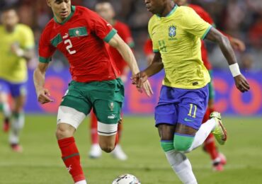 Marrocos faz 2x1 no Brasil em amistoso