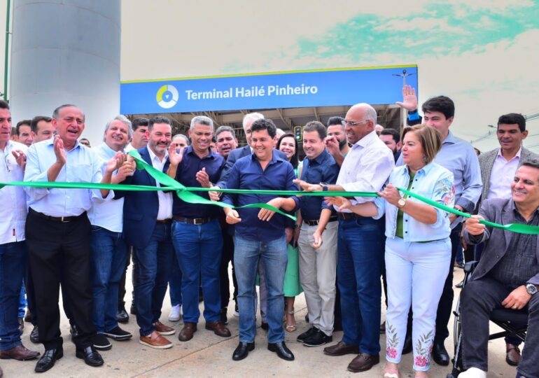 Rogério Cruz inaugura Terminal Hailé Pinheiro, na região Norte de Goiânia