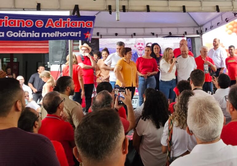 PT lança pré-candidatura de Adriana e recebe apoio do PSOL