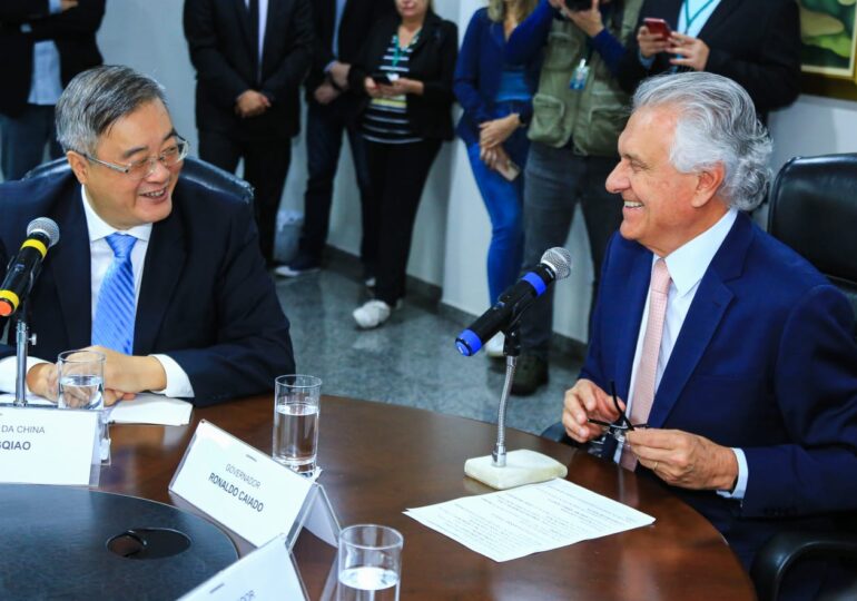 Caiado faz viagem oficial à China para trazer mais investimentos para Goiás