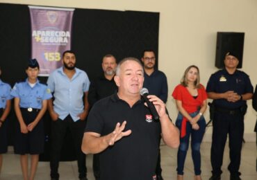 Vilmar Mariano lança a campanha "Aparecida Mais Segura"