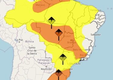 Inmet prevê ocorrência de tempestades em Goiás e em vários estados nesta semana